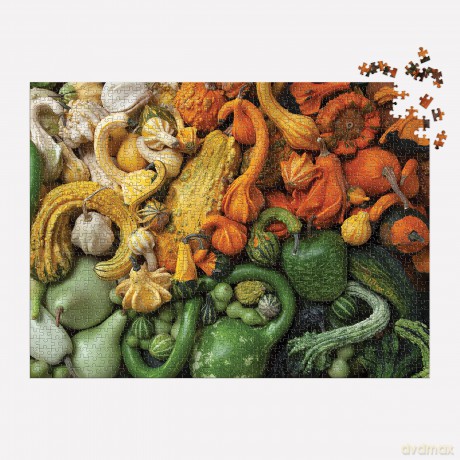 Gourds 1000 Piece Puzzle [KSIĄŻKA]