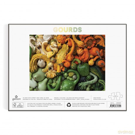 Gourds 1000 Piece Puzzle [KSIĄŻKA]