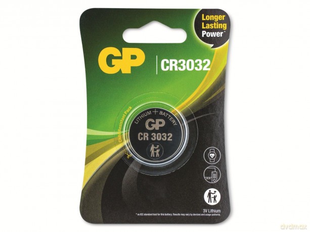 GP Knopfzelle CR3032 3,0 V