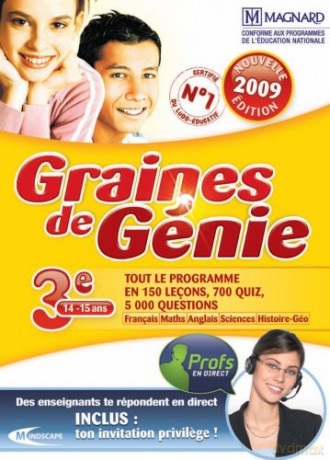 Graines de GŠnie 3Šme Secondaire 14-15