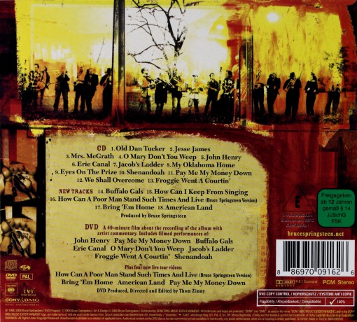 Bruce Springsteen: We Shall Overcome  The Seeger Sessions - American Land Edition (ecopack) [CD]+[DVD]
