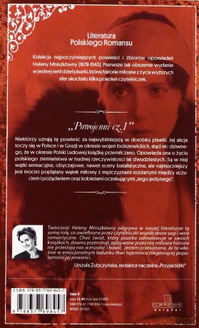 Powojenni. Część 1. Literatura Polskiego Romansu. Tom 9 - Helena Mniszkówna [KSIĄŻKA]