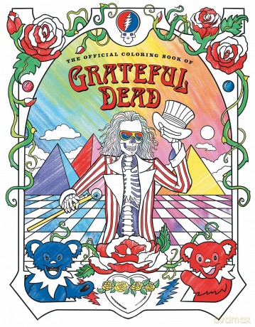 Grateful Dead The Official Coloring Book [KSIĄŻKA]
