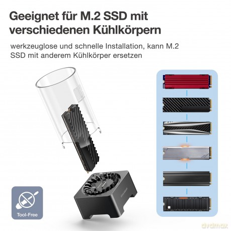 GRAUGEAR Docking Station fźr M.2NVMe/ NG