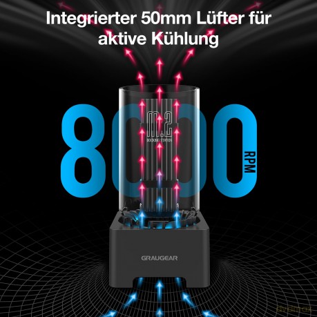 GRAUGEAR Docking Station fźr M.2NVMe/ NG