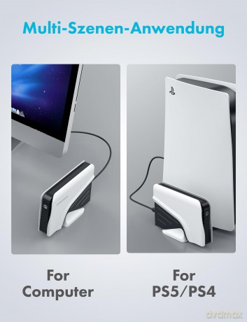 GRAUGEAR externe Festplatte 4TB fźr PS4/