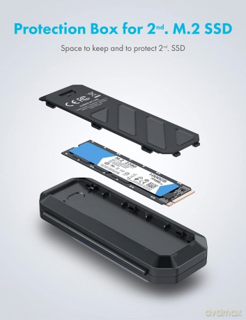 GRAUGEAR externes Gehuse M.2NVMe