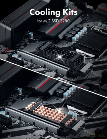 GRAUGEAR Kźhlkśrper SSD M.2 2280 Alu + K