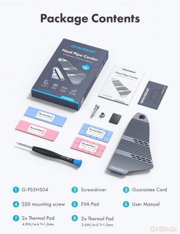 GRAUGEAR Kźhlkśrper SSD M.2NVMe 2230,224
