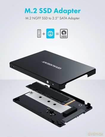 GRAUGEAR Konverter M.2 NGFF SSD zu 2,5"