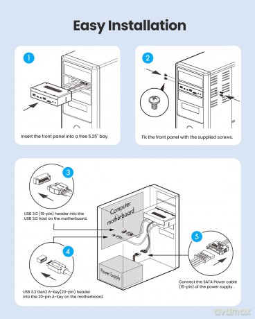 GRAUGEAR Multi Frontblende 8-Fach Karten