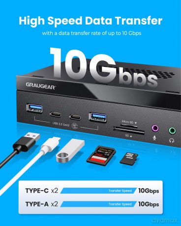 GRAUGEAR Multi Frontblende 8-Fach Karten