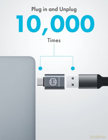 GRAUGEAR USB 3.2 Gen2 Adapter Type-A zu
