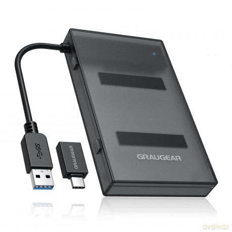 GRAUGEAR USB-A/C 3.1 Adapterkabel 2,5"