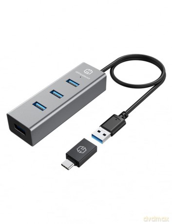 GRAUGEAR USB-HUB 4x USB 3.0 Ports Type-A
