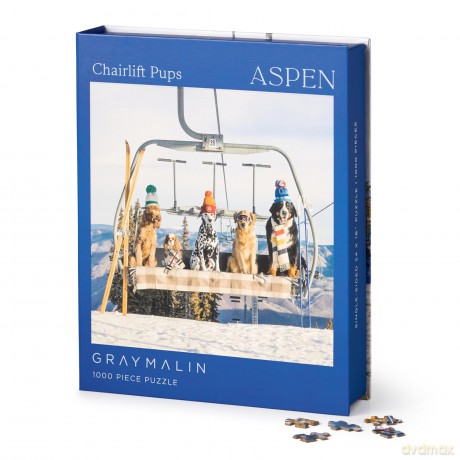 Gray Malin Aspen 1000 Piece Book Box Puzzle [KSIĄŻKA]