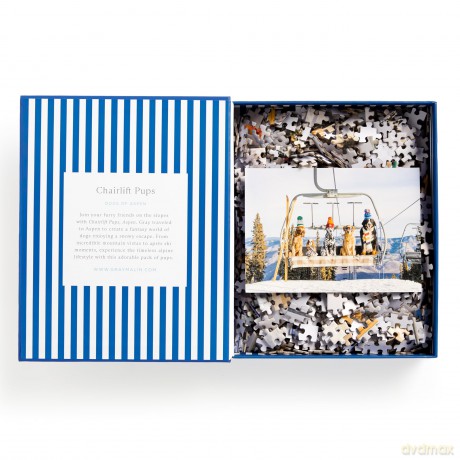 Gray Malin Aspen 1000 Piece Book Box Puzzle [KSIĄŻKA]