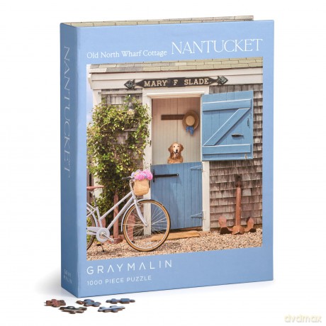 Gray Malin Nantucket 1000 Piece Book Box Puzzle [KSIĄŻKA]