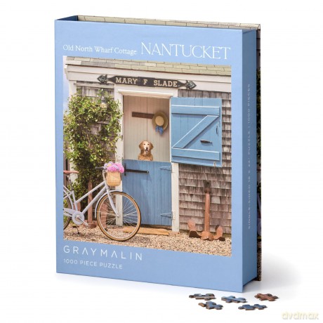 Gray Malin Nantucket 1000 Piece Book Box Puzzle [KSIĄŻKA]