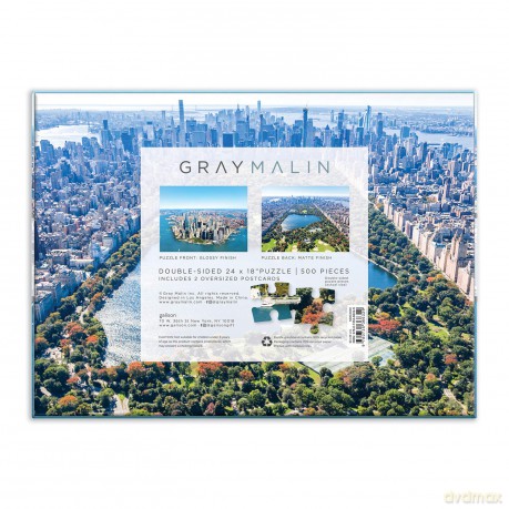 Gray Malin New York City 500 Piece Double Sided Puzzle [KSIĄŻKA]