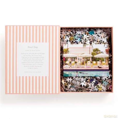 Gray Malin Palm Beach 1000 Piece Book Box Puzzle [KSIĄŻKA]