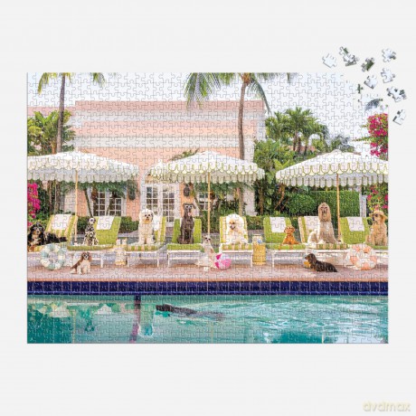 Gray Malin Palm Beach 1000 Piece Book Box Puzzle [KSIĄŻKA]
