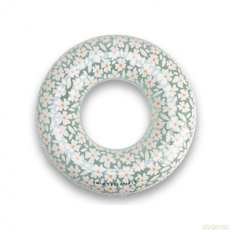 Grźner Schwimmring mit Blumenmuster