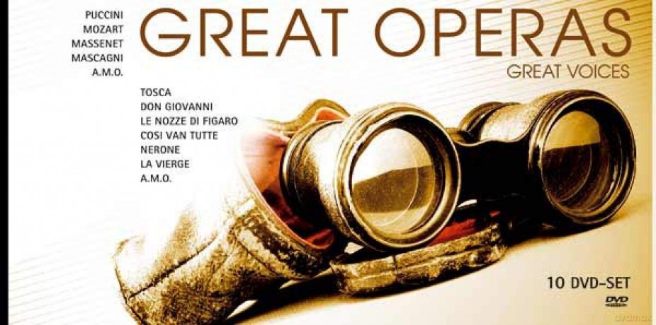 Great Operas-Great Voices [10DVD]