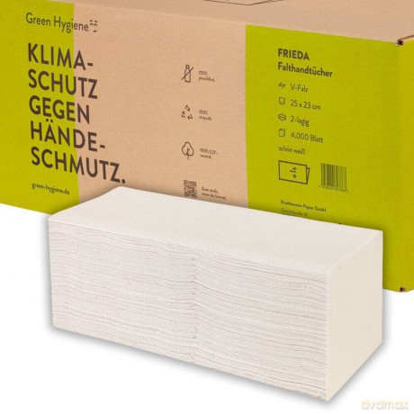 Green Hygiene Papierhandtźcher FRIEDA Z
