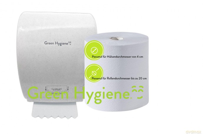 Green Hygiene Papierhandtuchspender DAU
