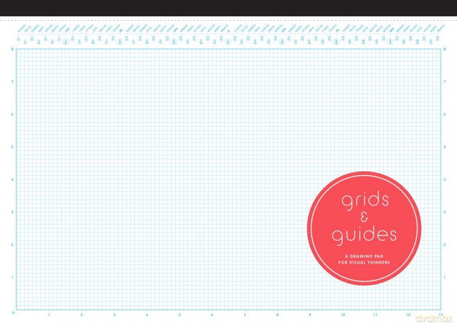 Grids Guides Drawing Pad [KSIĄŻKA]