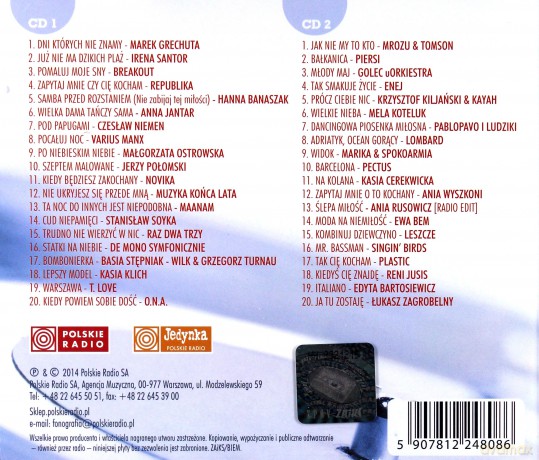 Przeboje Muzycznej Jedynki po polsku [CD]