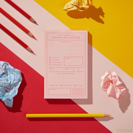 Grownass Person Memo Pad [KSIĄŻKA]