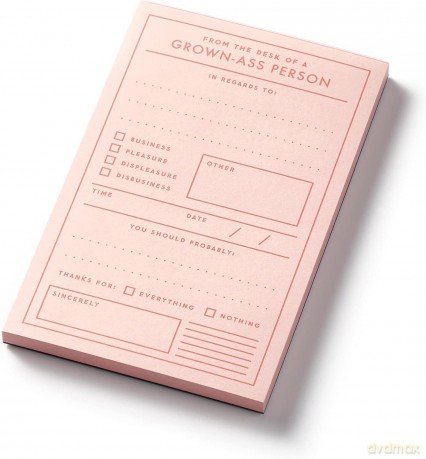 Grownass Person Memo Pad [KSIĄŻKA]