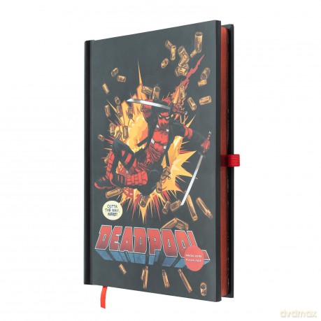 Grupo Erik Journal A5 Notizbuch Marvel Deadpool Mit Licht Und Stift Hardcover No