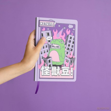 Grupo Erik Premium Notizbuch Ketnipz Notizbuch A5 Dotted - Notizbuch Klein - Rei