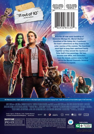 Guardians Of The Galaxy 2 [DVD]