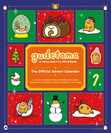 Gudetama A Very Mehrry Christmas The Official Advent Calendar [KSIĄŻKA]