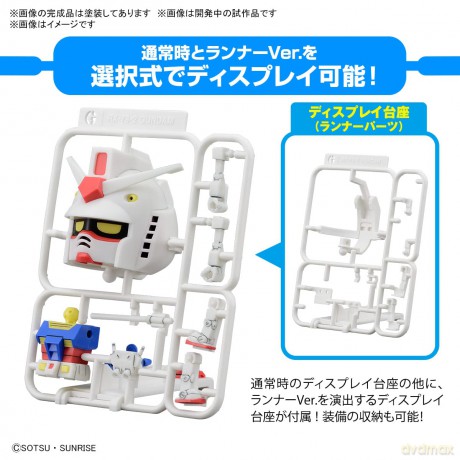 GUNDAM - 1/1 Gunpla-Kun DX Set (with Run