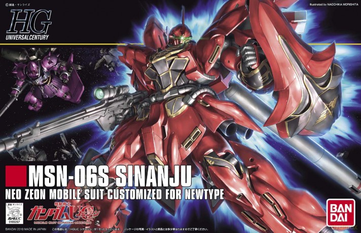GUNDAM - 1/144 HGUC Sinanju - Model Kit