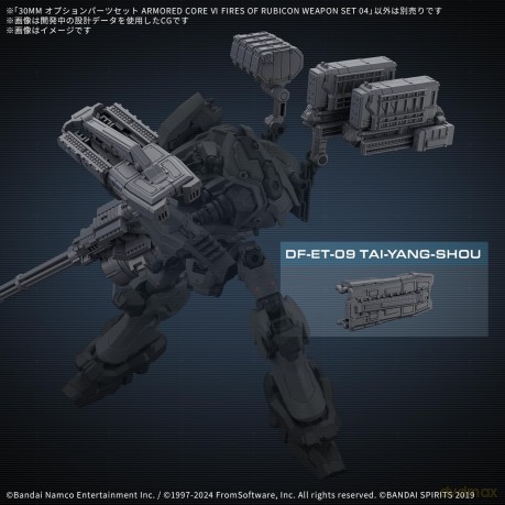 Gundam - 30mm Option Parts Set Armored C