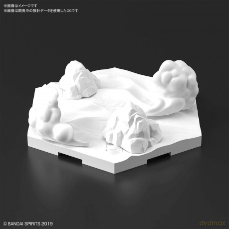 GUNDAM - Customize Scene Base 03 Snowfie