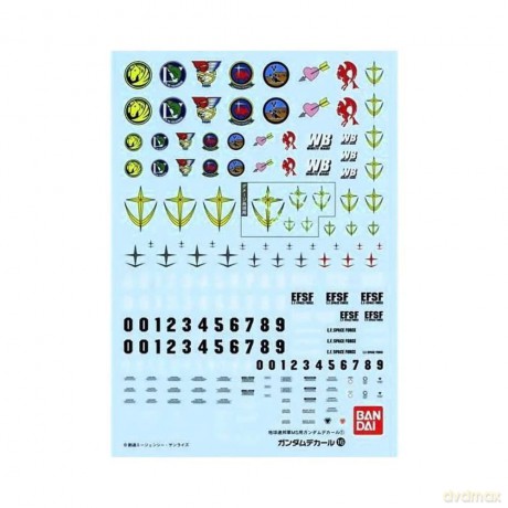 GUNDAM - Gundam Decal 16 MG Multiuse Fed