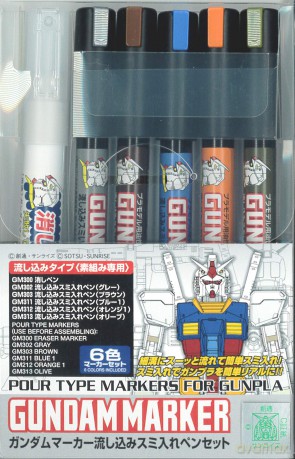 GUNDAM - Gundam Marker GMS-122 Set