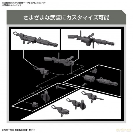 GUNDAM - HG 1/144 Expansion Parts Set Fo