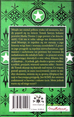 Przygody Tomka Sawyera - Mark Twain [KSIĄŻKA]