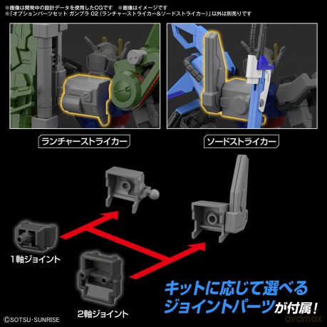 GUNDAM - Option Parts Set Gunpla 2 (Laun