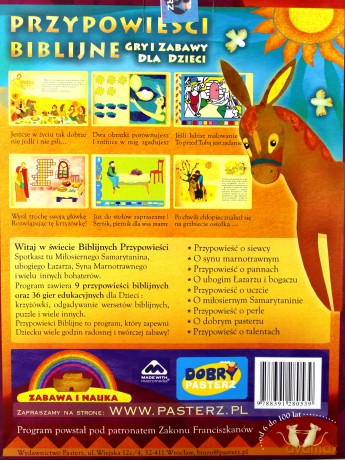 Przypowieści biblijne: gry i zabawy dla dzieci [GRA]