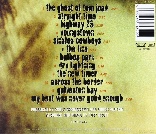 Bruce Springsteen: The Ghost Of Tom Joad [CD]