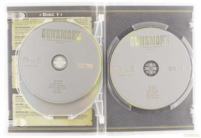 Gunsmoke: Sixth Season Vol 1 [3DVD]